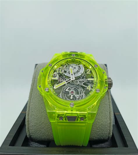 hublot yellow saxem